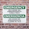 Signmission Safety Culture Sign, 10 in Width, Plastic, Rectangle, Bilingual OS-2PACK-EM-P-710-L-10337 - alternate 3